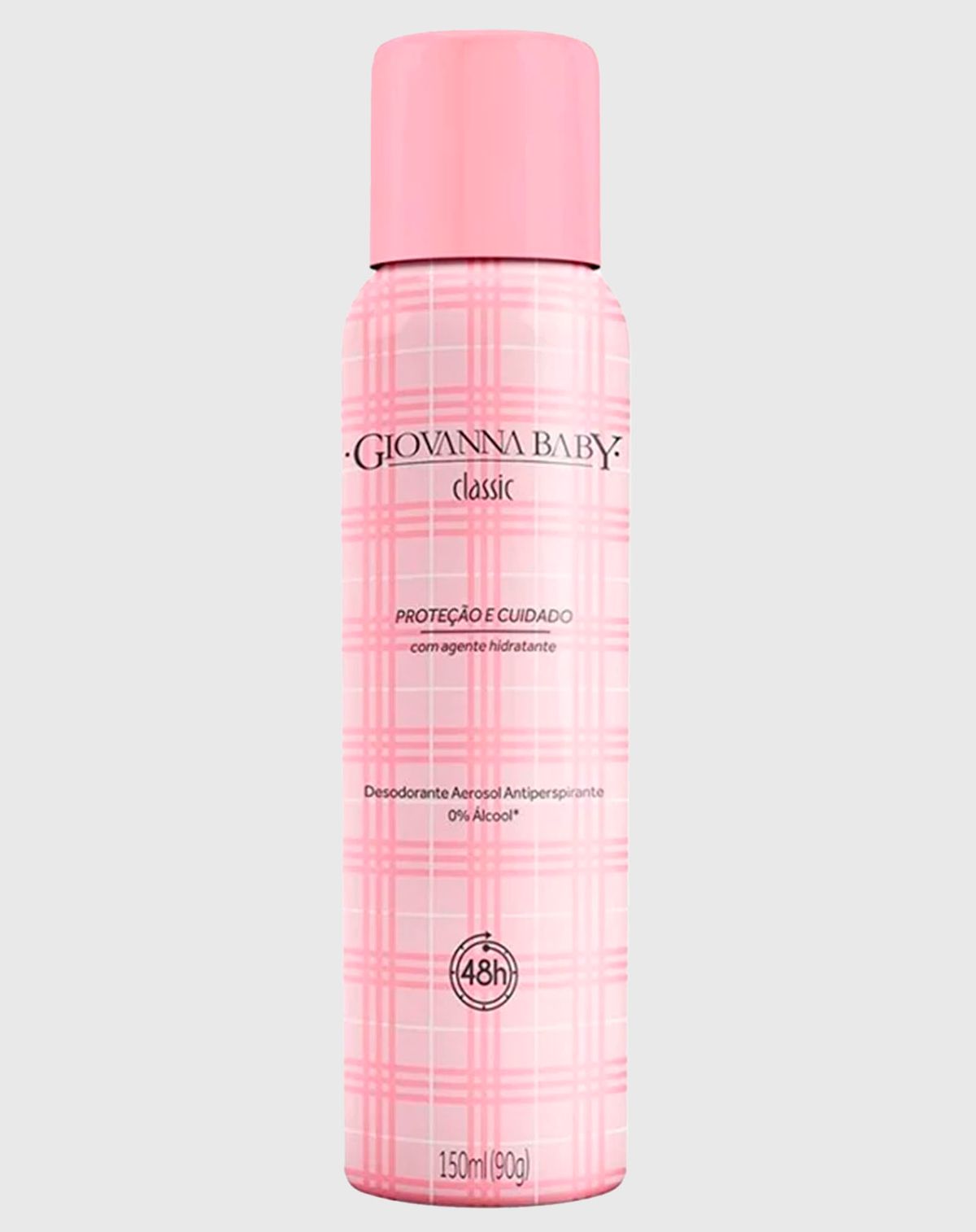 Desodorante Aerosol Giovanna Baby Classic - 150ml unica - u