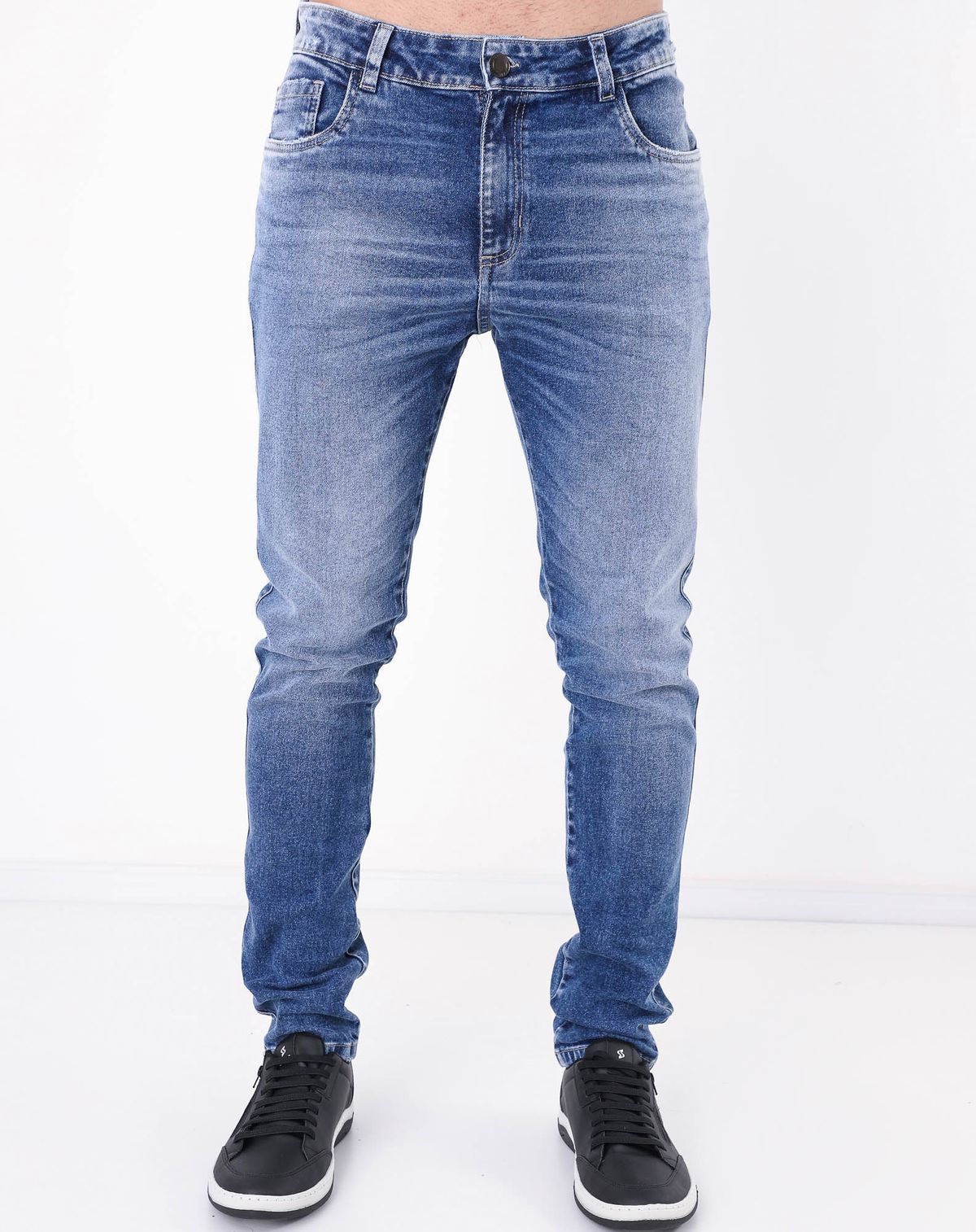 Calça Jeans Reta Masculina jeans - 40