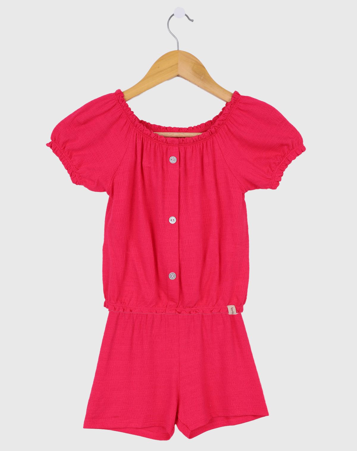 Conjunto Infantil Menina Blusa Ciganinha - Tam. 4 a 8 Anos pink - 4