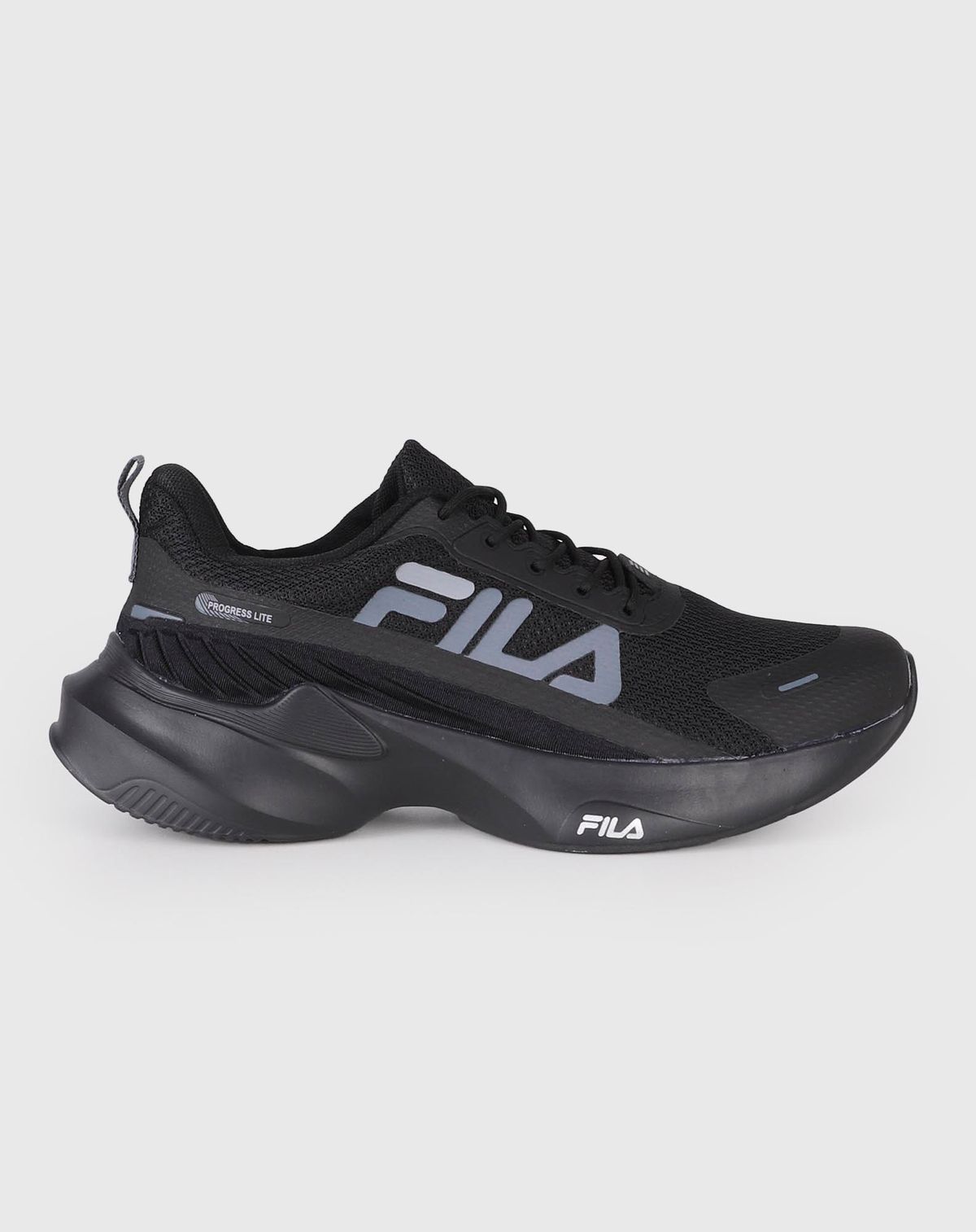 Tênis Esportivo Masculino Fila Progress preto/grafite - 37