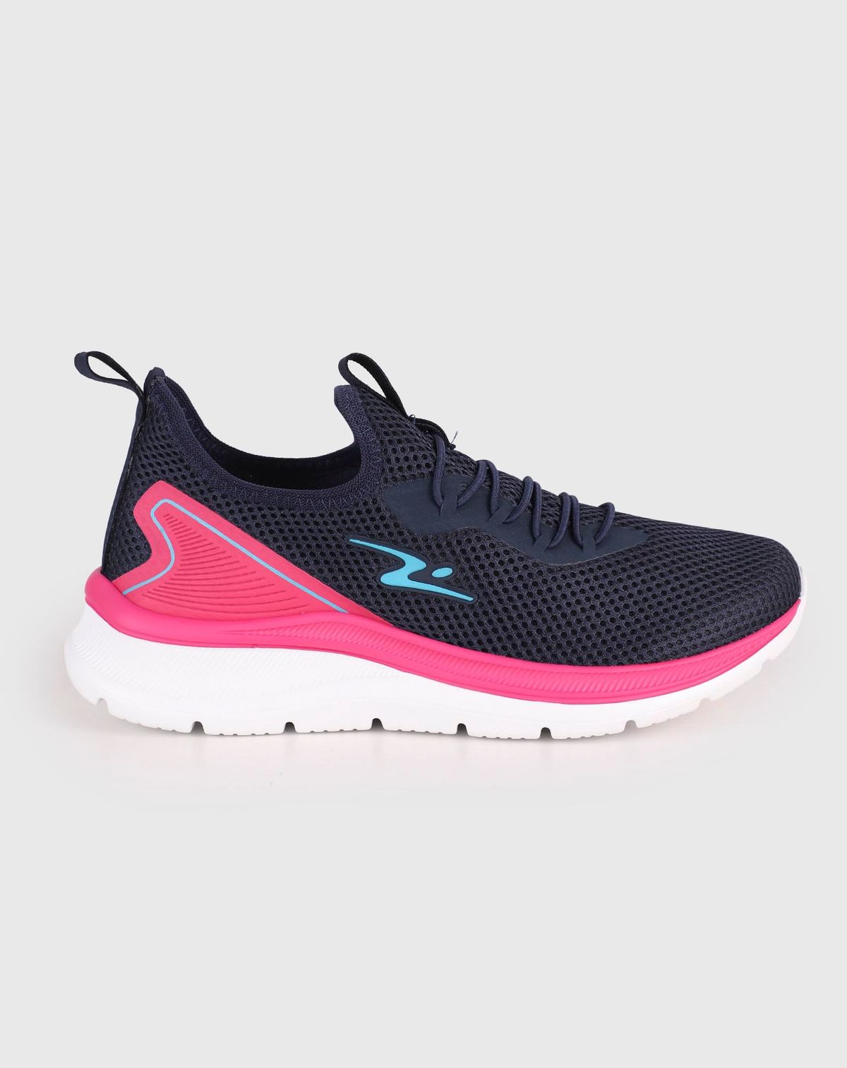 Tênis Esportivo Feminino Adrum Flex Go marinho/pink - 34