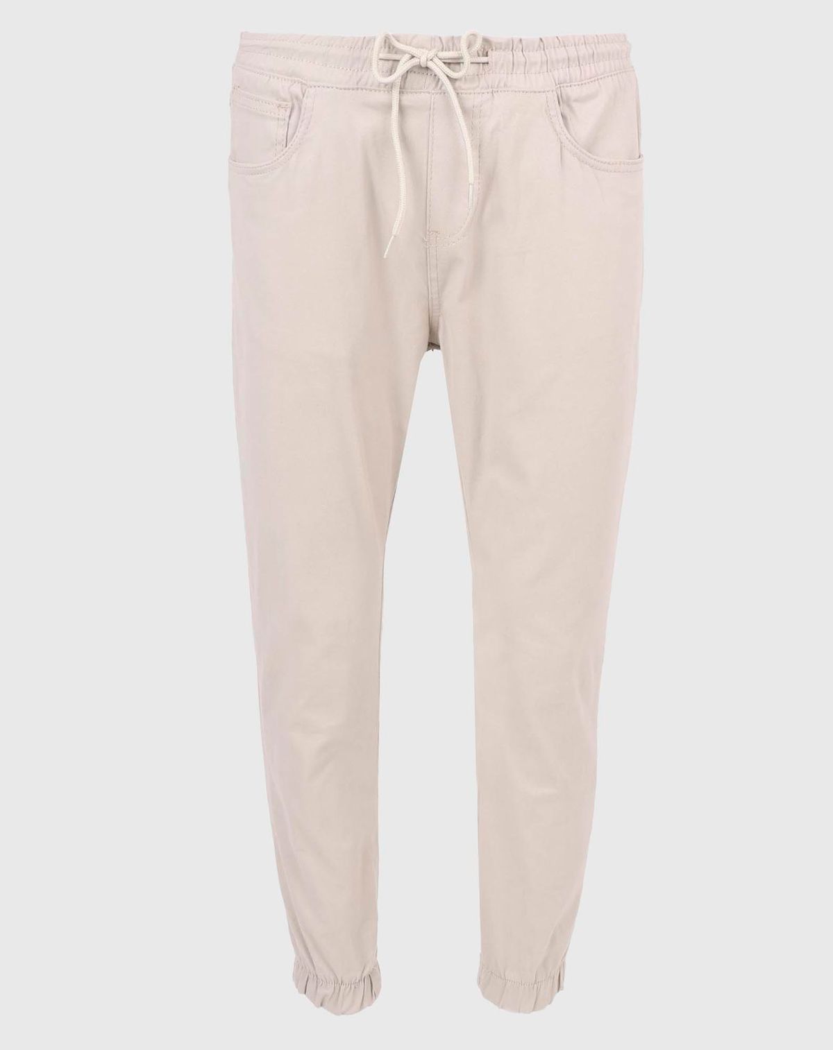 Calça Masculina Jogger Sarja areia - 44