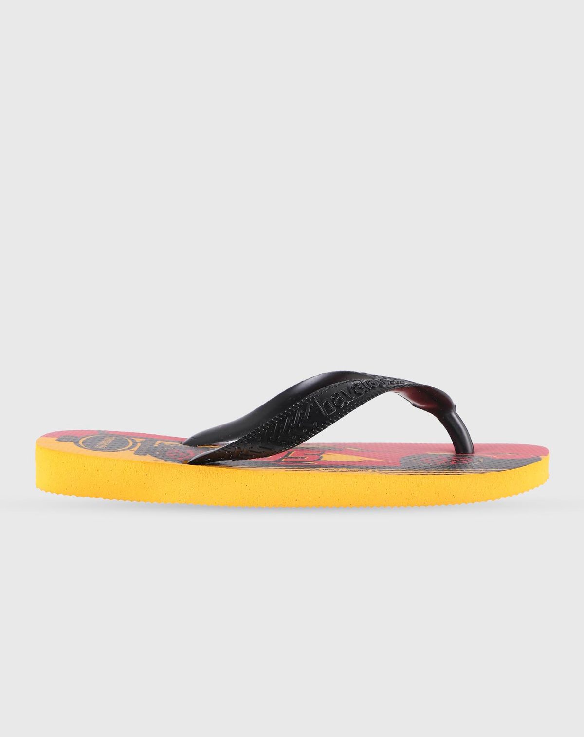 Chinelo masculino Havaianas Carros Mcqueen amarelo - 27/8