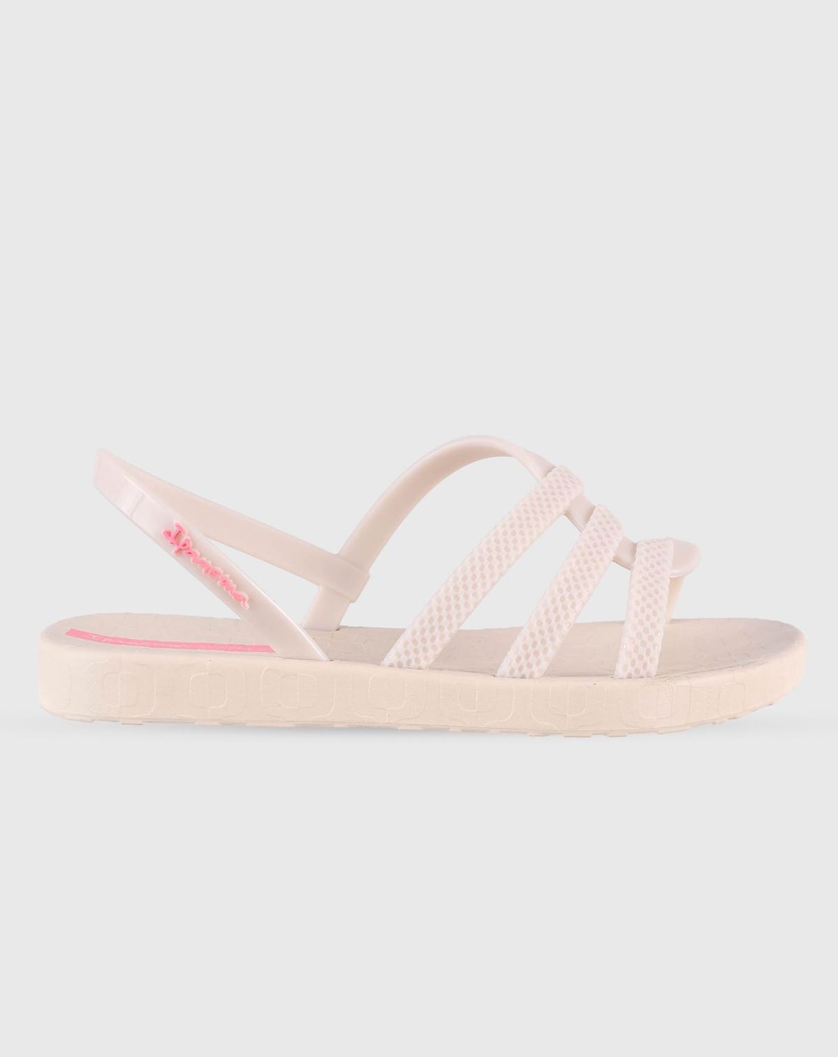 Chinelo Infantil Menina Ipanema Tira Assimétrica off white - 26/7