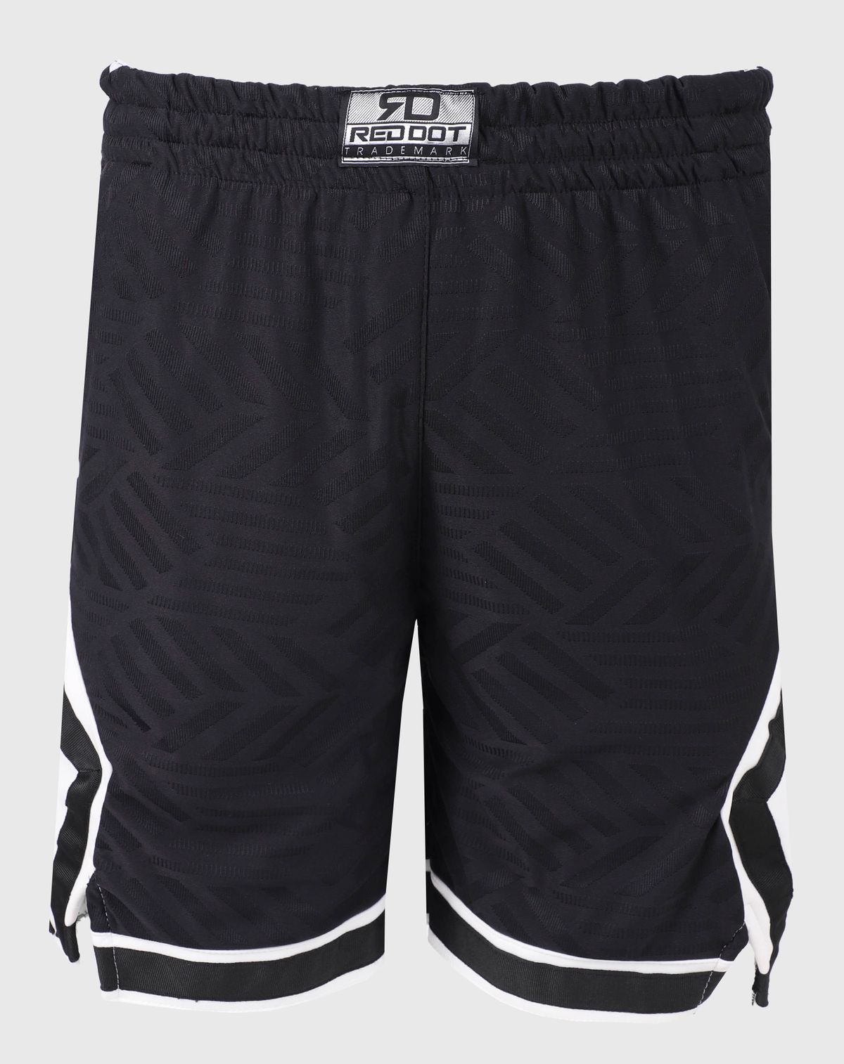 Short Esportiva Masculino Moletom preto/branco - p