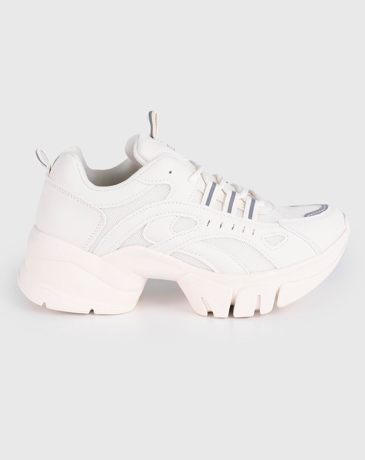 Tênis Feminino Ramarim Crystal Jogging Casual off white - 34