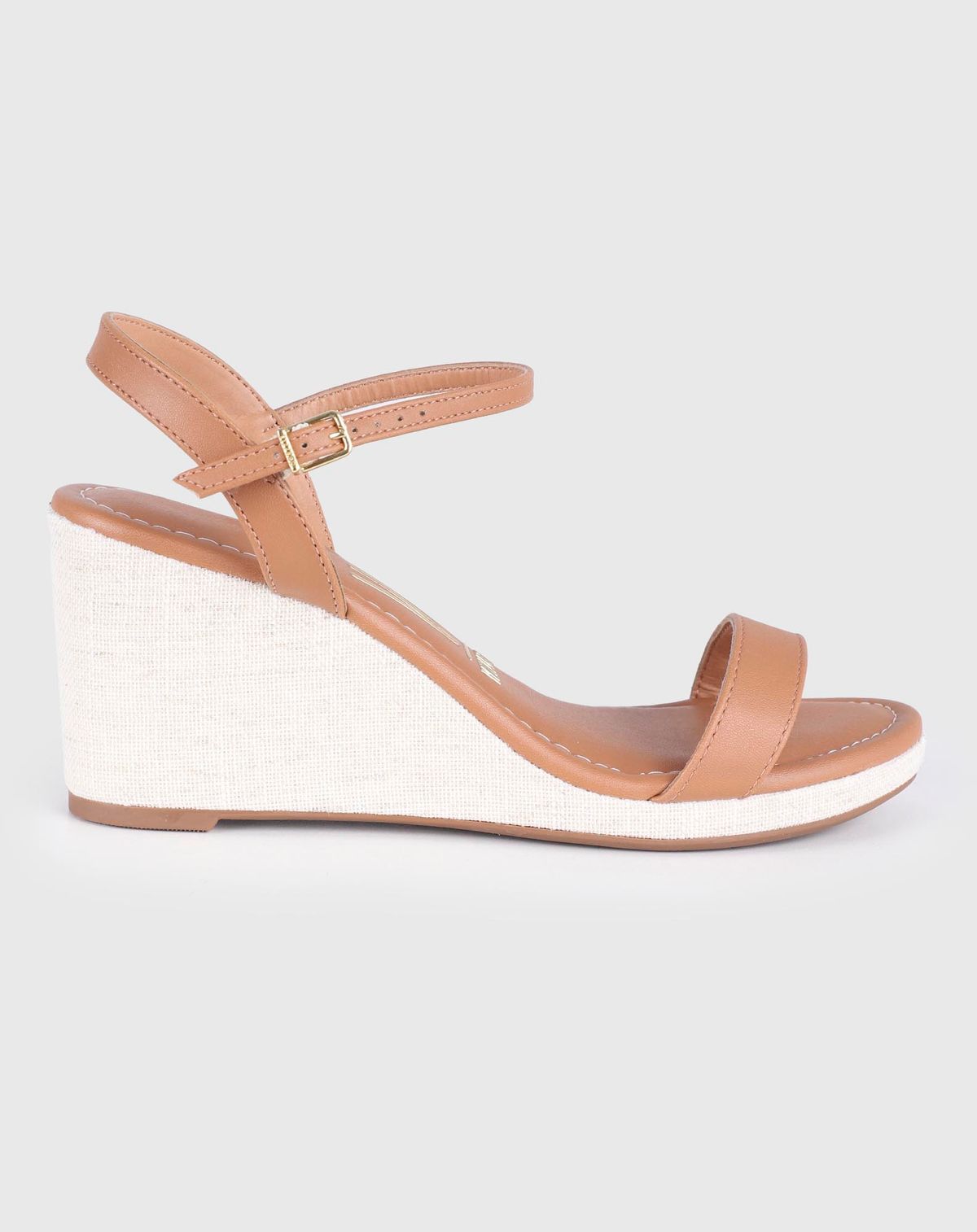 Sandália Feminina Anabela Vizzano Casual camel - 34