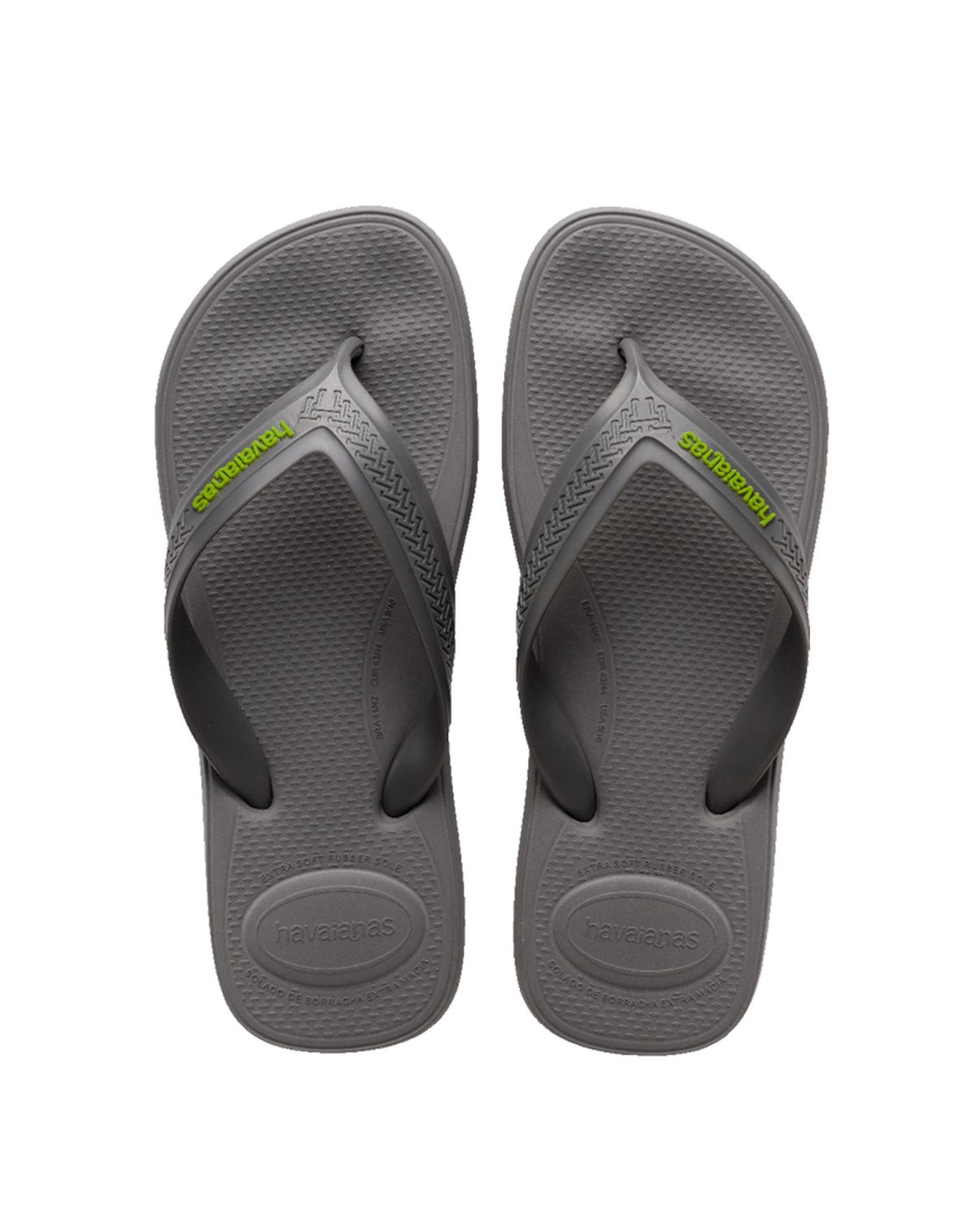 Chinelo Masculino Havaianas Top Max Comfort cinza - 37/8