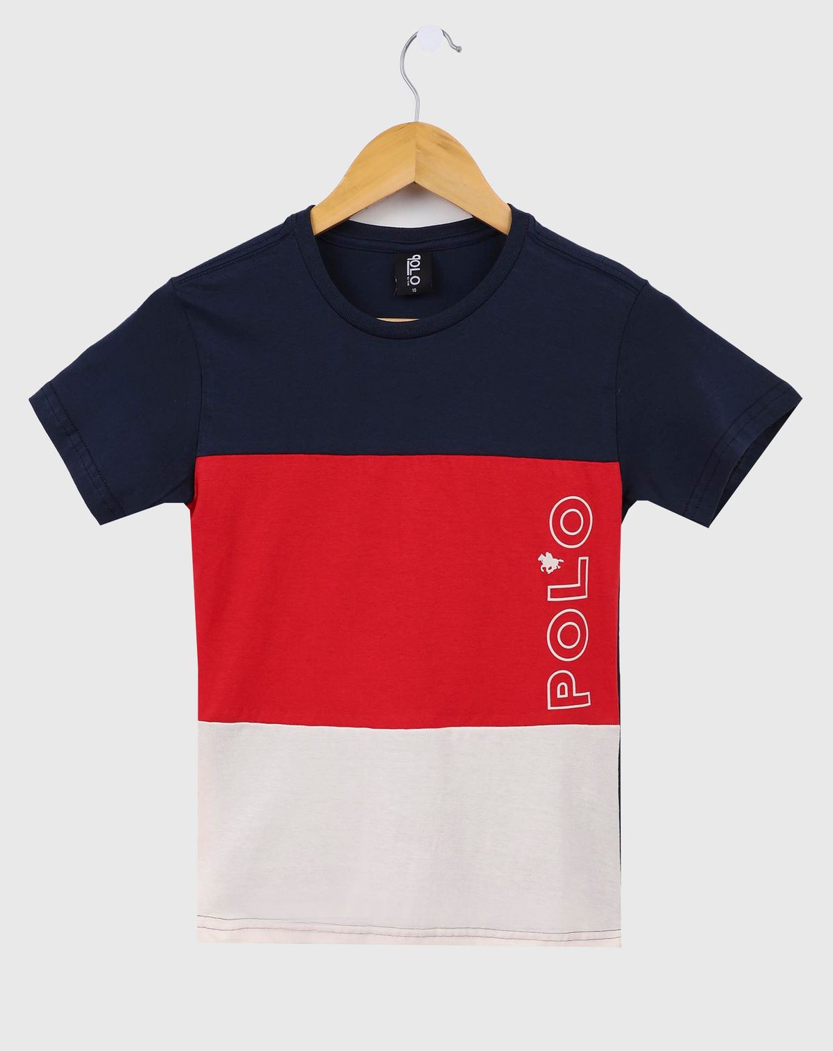 Camiseta Juvenil Menino Estampada Polo Casual marinho - 10